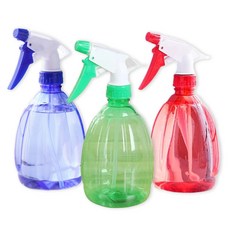 엘쏘 분무기 500ml 3개, 1세트, 랜덤컬러 1세트, 레드, 블루, 그린