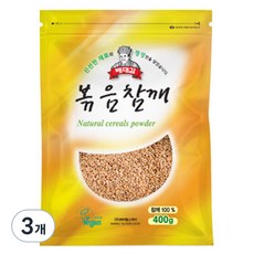 배대감 볶음참깨, 400g, 3개