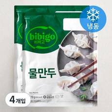 비비고 물만두 (냉동), 370g, 4개입 - 어린이만두