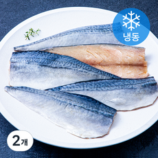 고등어청년 가시99.9% 제거 고등어 (냉동), 2개, 1kg(쪽 당 90~120g)