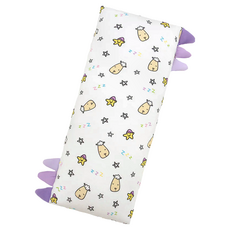 baa baa sheepz 抱抱羊 Bed-Time Buddy 安撫抱枕，95%竹纖維，23x53cm, 紫帽子, 23 x 53cm
