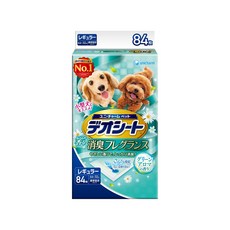 Unicharm Pet Deo Sheet 消臭大師 小型犬狗尿墊 森林香, 84片, 32cm x 44cm, 44*32cm, 1包