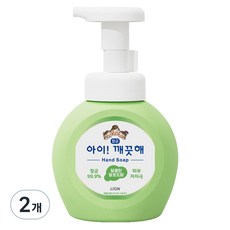 아이깨끗해 향균 거품 핸드솝 청포도, 250ml, 2개