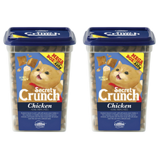 캣템 고양이 시크릿 크런치 메가박스 간식, 치킨, 420g, 2개