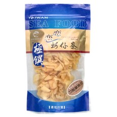戀戀蚵仔寮 刀削章魚花，台灣海鮮, 100g, 1包