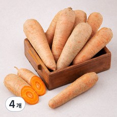 제주 흙당근, 1.5kg, 4개