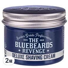 Bluebeards 藍鬍子刮鬍膏 100ml 2罐組, 2罐