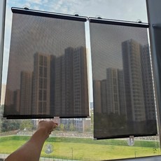 무난생활 창문 햇빛 가리개 2개 세트