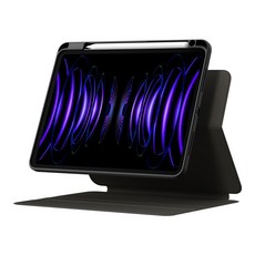 베이스어스 마그네틱 펜슬 커버 태블릿PC 케이스, 블랙 블랙