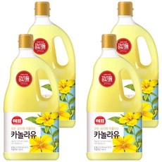 Haepyo菜籽油, 1.5L, 4個