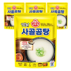 오뚜기옛날 사골곰탕 국물, 500g, 4개 4개, 500g