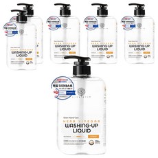 아이너바움 아기 주방세제 시트러스, 700ml, 6개