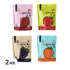 아비삭 새콤달콤 과일칩 세트 14g x 4종세트, 2세트