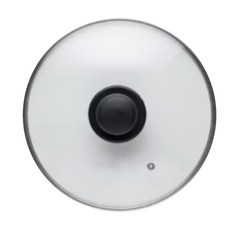 PIARDI HOME 玻璃鍋蓋 24公分 玻璃 不鏽鋼 塑料, 24cm, 1個