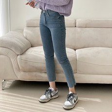 여성용 라라온 제네비 슬림 데님 팬츠