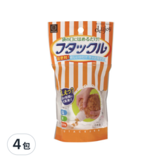 KOKUBO 小久保工業所 Delijoy 封袋蓋, 開嘴操作容易 存取方便 食品收納, 4包