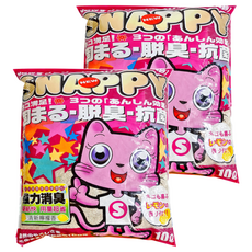 SNAPPY 檸檬香細貓砂，凝結力強，低粉塵，香氛顆粒, 檸檬香, 10L, 2包