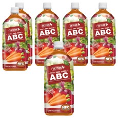 NFC ABC蔬果汁, 1L, 6瓶