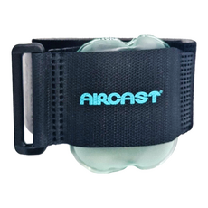 AIRCAST 登卓歐 愛思特充氣式網球肘護具, 黑色, 1個