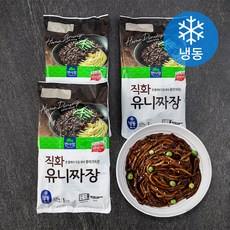 면사랑 직화유니 짜장 (냉동), 435g, 3개