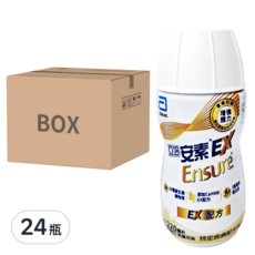 Abbott 亞培 Ensure 安素 Plus Advance均衡營養升級即飲 EX配方, 220ml, 24瓶