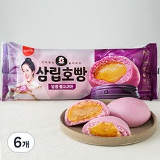 삼립 발효미종 달콤 꿀고구마 호빵 4개입, 360g, 6개