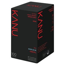 카누 미니 라이트 로스트 아메리카노 커피믹스, 900mg, 100개입, 1개