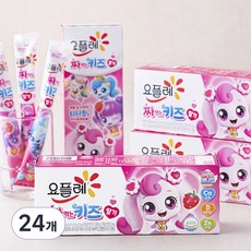 요플레 키즈 딸기, 240g, 24개