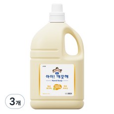 아이깨끗해 핸드솝, 4.5L, 3개