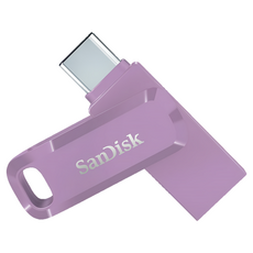 SanDisk 晟碟 Ultra Dual Drive Go USB Type-C Flash Drive SDDDC3 隨身碟 公司貨 薰衣草紫, 128GB, 1個