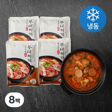 원할머니 쫄깃한 햄 듬뿍 부대찌개 (냉동), 500g, 8팩