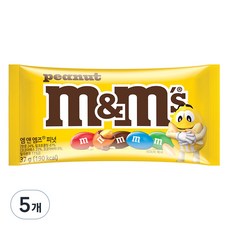 엠앤엠즈 피넛 초콜릿, 37g, 5개