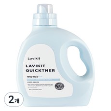 라비킷 퀵트너 섬유유연제 비누향 본품, 2개, 2L