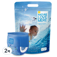 NATURE LOVE MERE 泳池內褲型尿布男女通用 特大 12~16kg, 特大號(XL), 6張