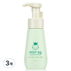 보습 베비언스 베이비 샴푸 앤 바디워시 거품형, 270ml, 3개