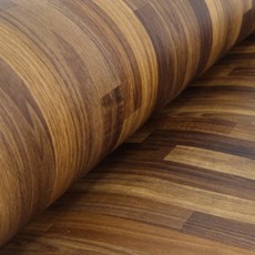 WA. WALL ART 仿真木紋自黏防水壁紙，加寬60cm，自带背膠, 300 x 60cm, 深集成柚木