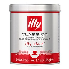 일리 클래식 로스트 그라운드 분쇄 커피, 125g, 1개, 에스프레소
