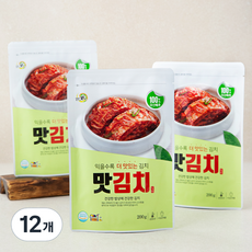 일미 맛김치, 200g, 12개