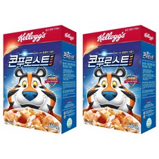 켈로그 콘푸로스트 시리얼, 660g, 2개 660g, 2개
