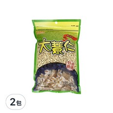 耆盛食品 大薏仁, 特級嚴選, 四神湯/八寶粥配料, 500g, 2包
