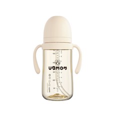 유비맘 유아용 시그니처 PPSU 빨대컵 280ml, 요거트, 1개