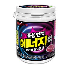 롯데웰푸드 졸음번쩍 에너지껌, 87g, 1개
