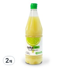 퀵라임 퀵스퀴즈드 라임즙, 1L, 2개