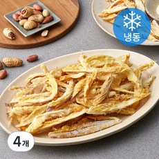주일 자연건조 덕장명인 용대리 황태채 (냉동), 150g, 4개