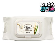 스킨푸드 라이스 데일리 브라이트닝 클렌징 티슈, 80개입, 1개
