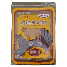 高坑 高粱酒原味牛肉乾, 170g, 1包