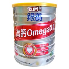 KLIM 克寧 銀養奶粉 高鈣Omega3配方, 含維生素B1，支持心臟功能, 1.5kg, 1罐