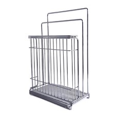 橘之屋 304不銹鋼菜刀砧板架 附硅藻土, 20cmx12cmX31cm, F-220, 1個