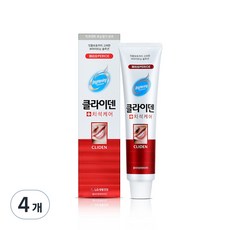 클라이덴 페리오 치석케어 치약, 120g, 4개