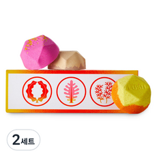러쉬 따뜻한 차 한잔의 휴식 바스밤 기프트 40g x 3종 세트, 2세트